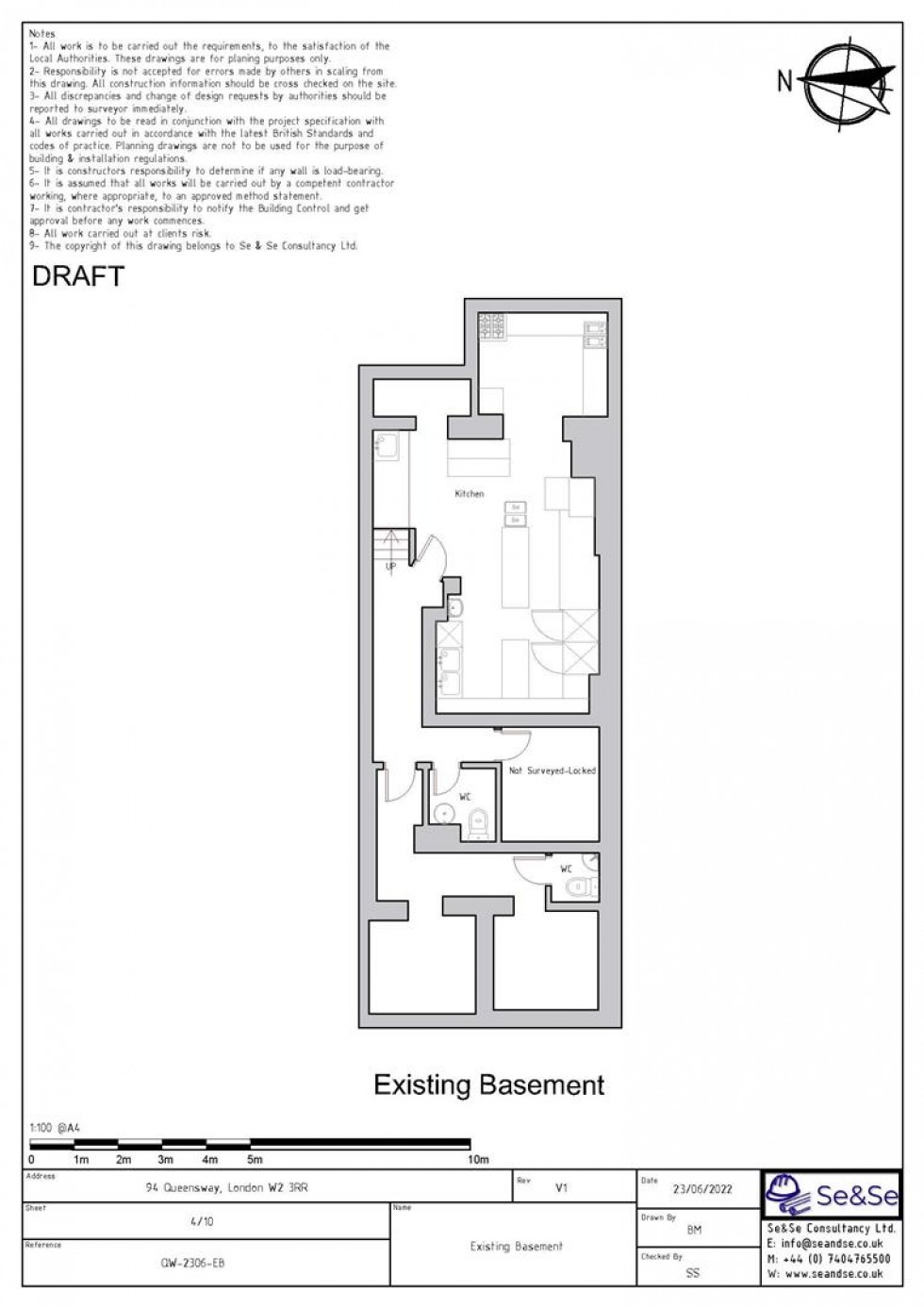 Floorplan for Queensway, London