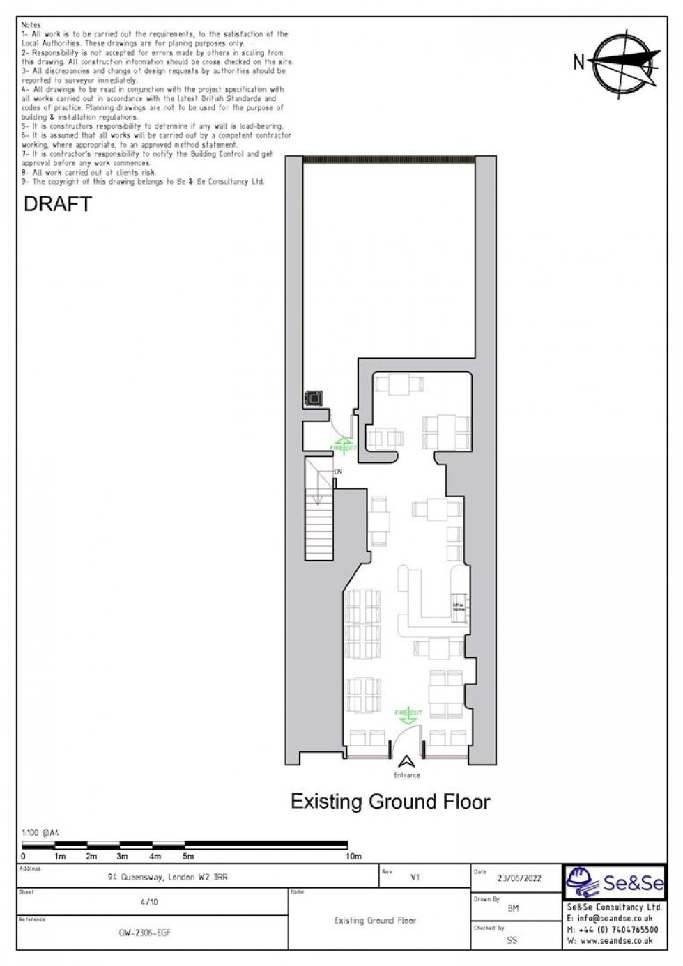 Floorplan for Queensway, London