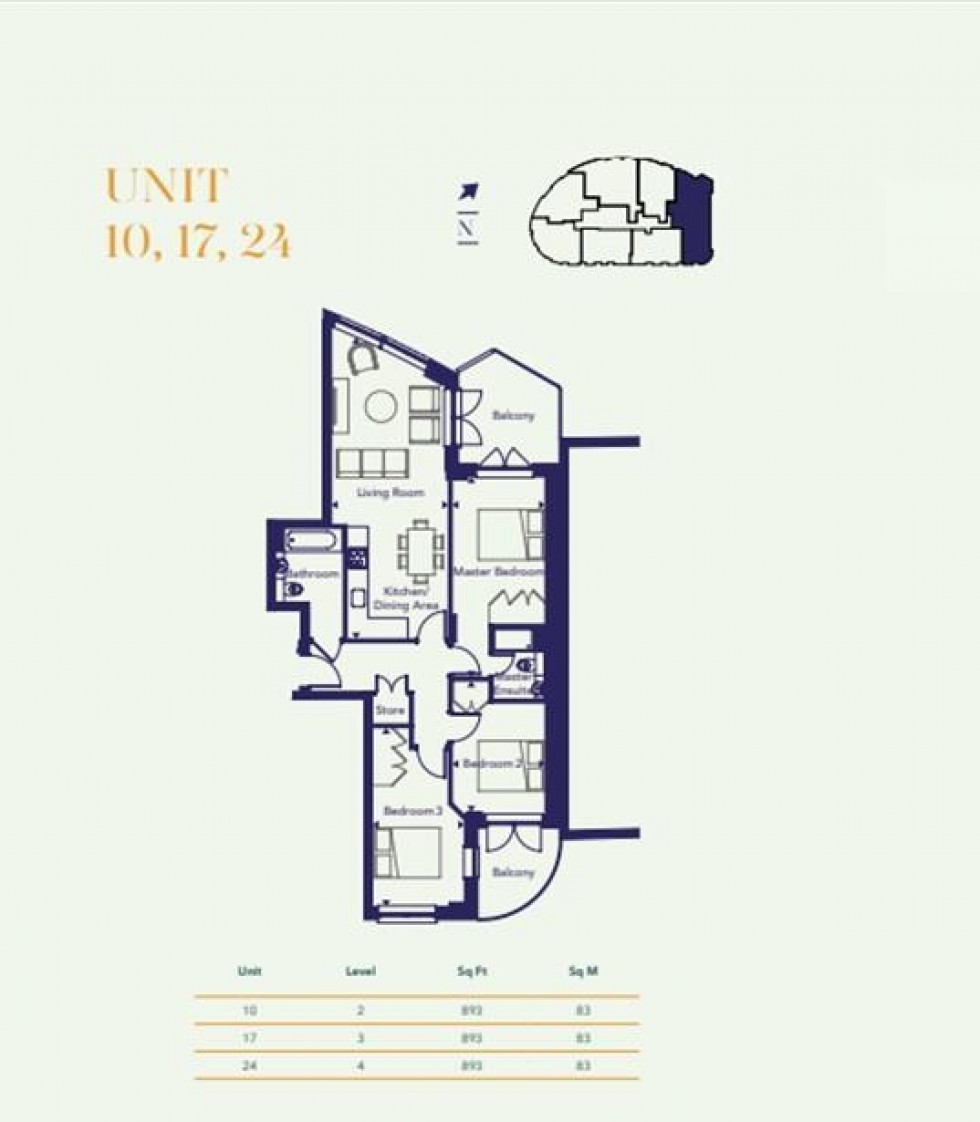 Floorplan for Adastra House, Finchley Central, N3