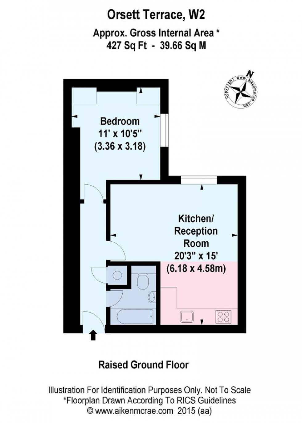 Floorplan for Orsett Terrace, Bayswater, London