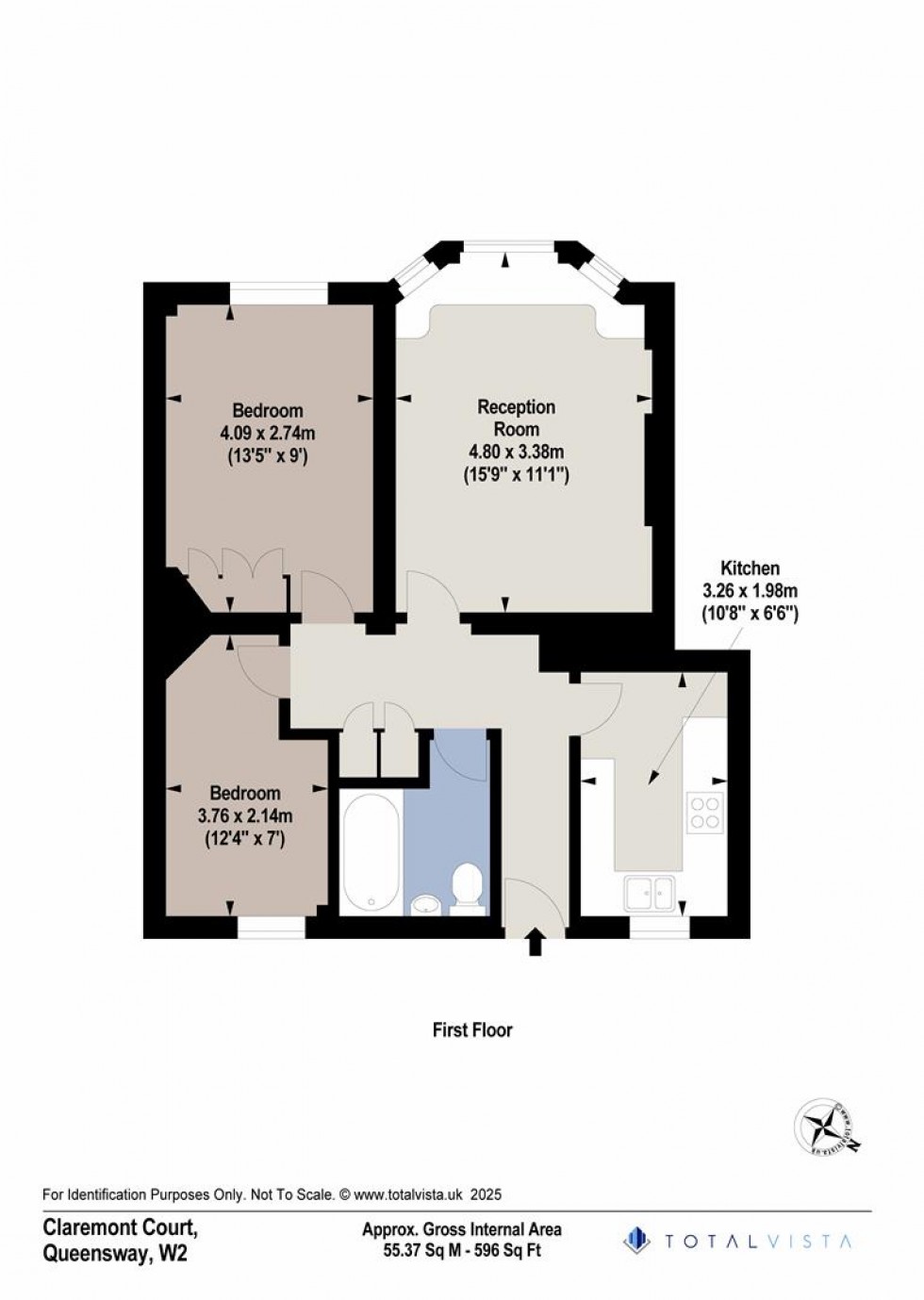 Floorplan for Queensway, London